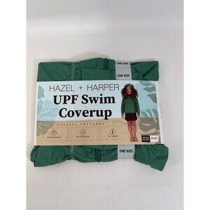 Hazel + Harper UPF Swim Coverup Frog NWT 2T-4T OSFM Unisex